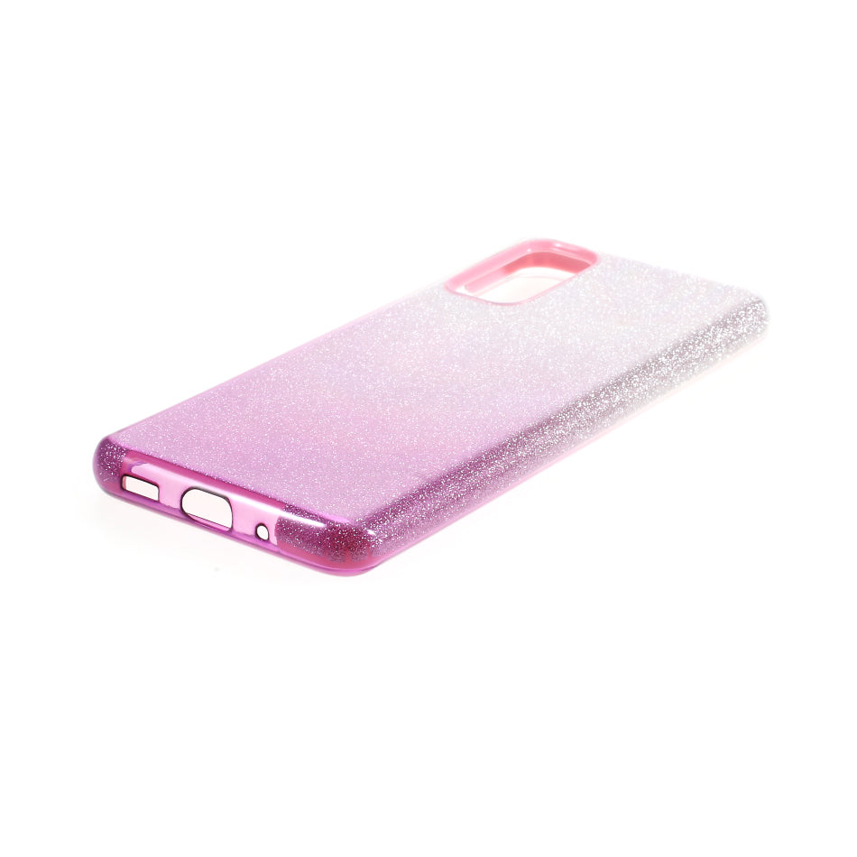 Gradient Color TPU + PC Hybrid Phone Back Case for Samsung Galaxy S20 4G/S20 5G - Purple