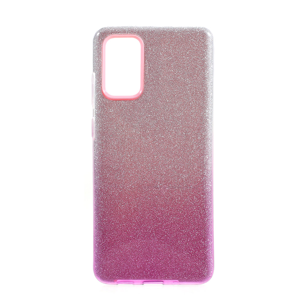 Gradient Color TPU + PC Hybrid Phone Back Case for Samsung Galaxy S20 Plus / S20 Plus 5G - Purple