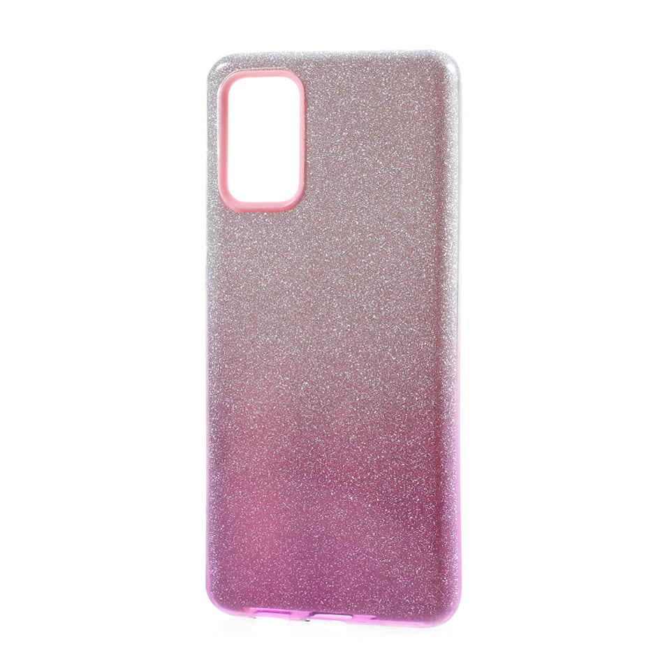 Gradient Color TPU + PC Hybrid Phone Back Case for Samsung Galaxy S20 Plus / S20 Plus 5G - Purple