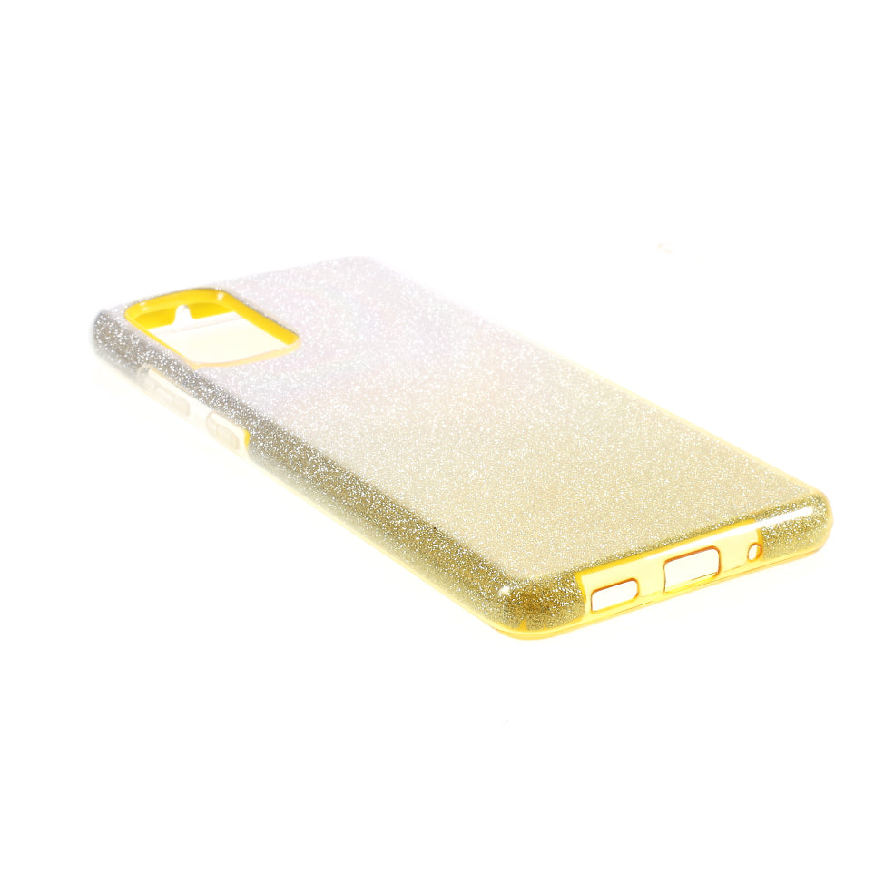 Gradient Color TPU + PC Hybrid Phone Back Case for Samsung Galaxy S20 Plus / S20 Plus 5G - Yellow