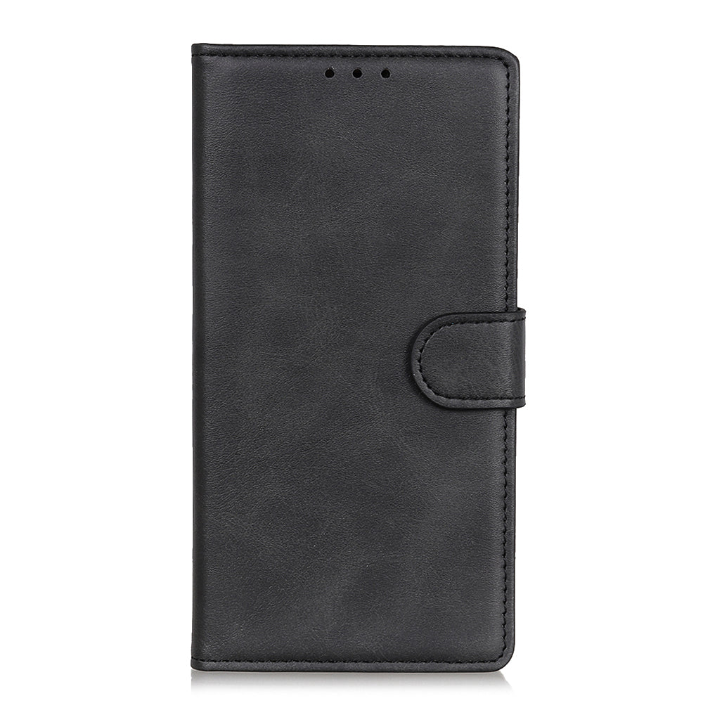 With Stand Wallet PU Leather Stylish Shell for Samsung Galaxy S20 FE/S20 Fan Edition/S20 FE 5G/S20 Fan Edition 5G/S20 Lite - Black