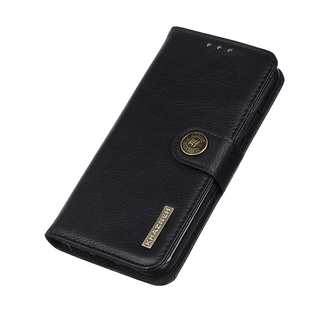 KHAZNEH Wallet Leather Cover for Samsung Galaxy S20 FE 4G/5G/S20 Lite/S20 FE 2022 - Black