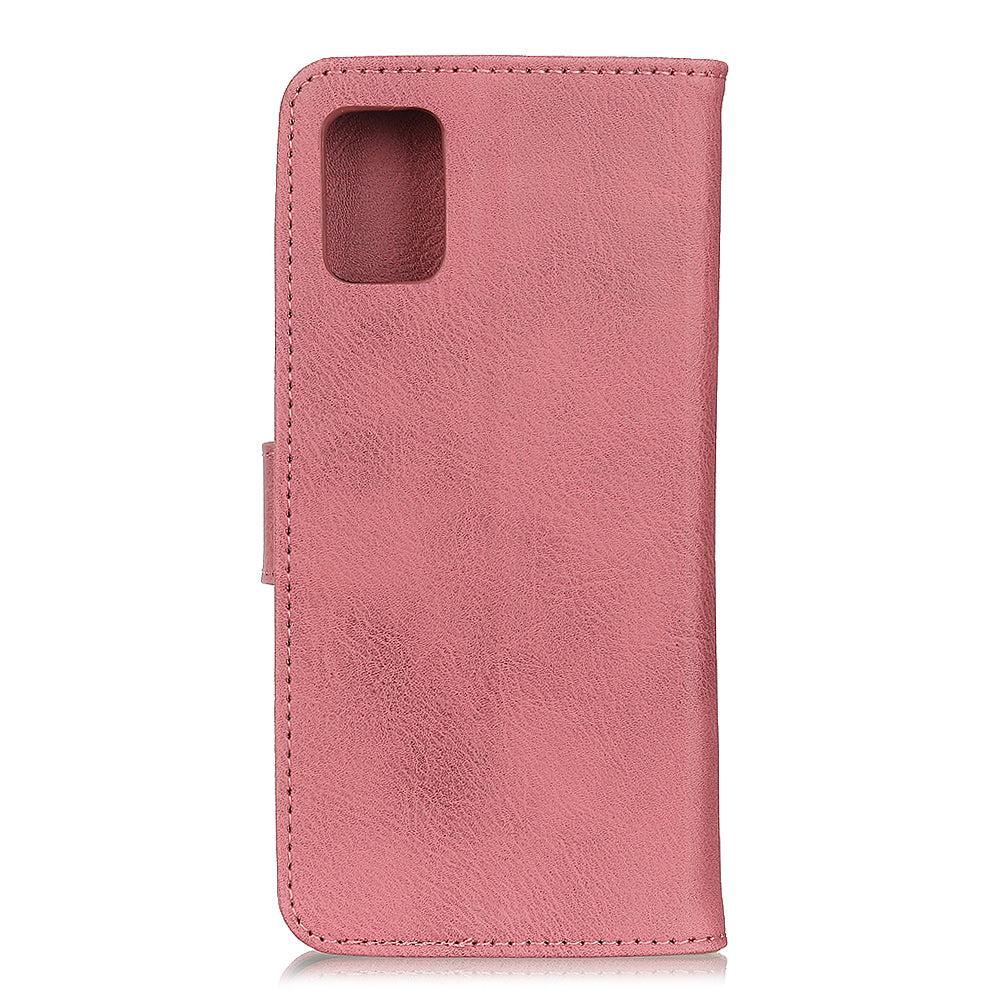 KHAZNEH Wallet Leather Cover for Samsung Galaxy S20 FE 4G/5G/S20 Lite/S20 FE 2022 - Pink