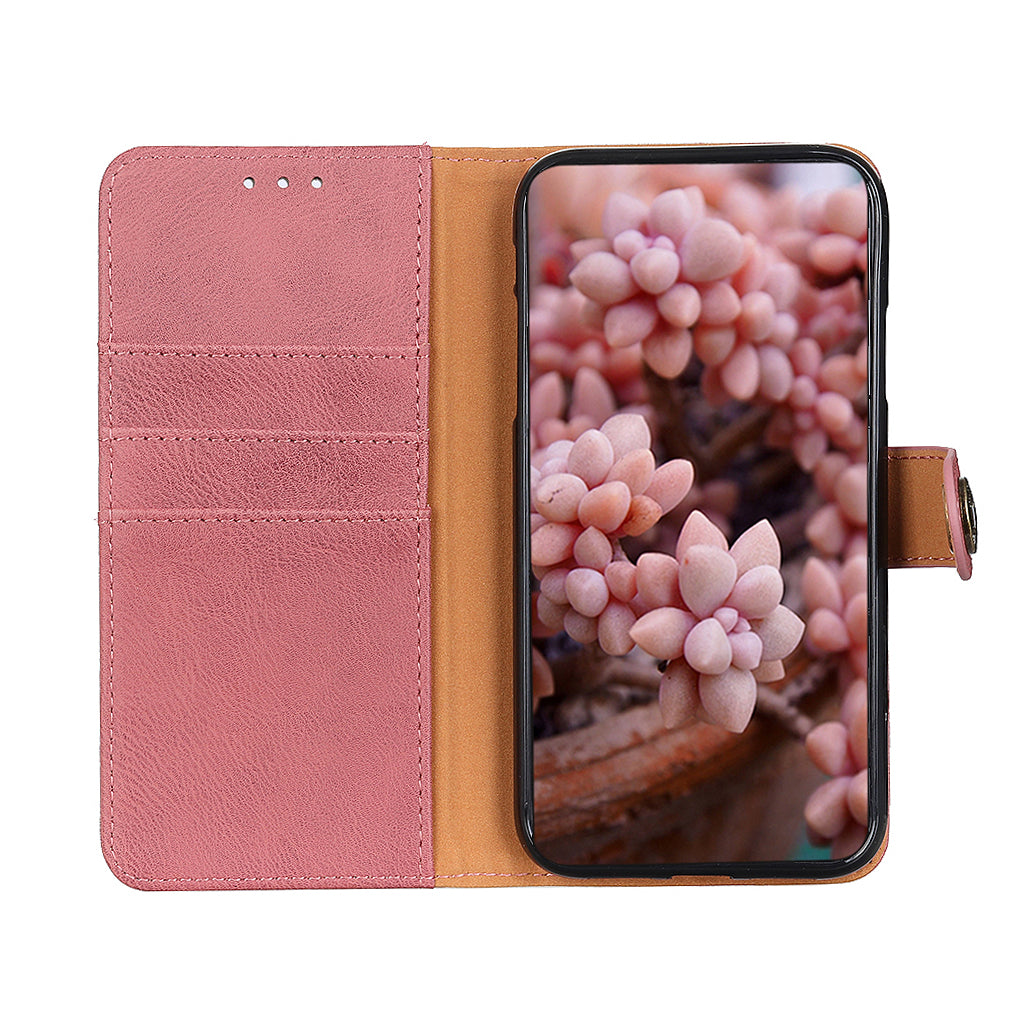 KHAZNEH Wallet Leather Cover for Samsung Galaxy S20 FE 4G/5G/S20 Lite/S20 FE 2022 - Pink