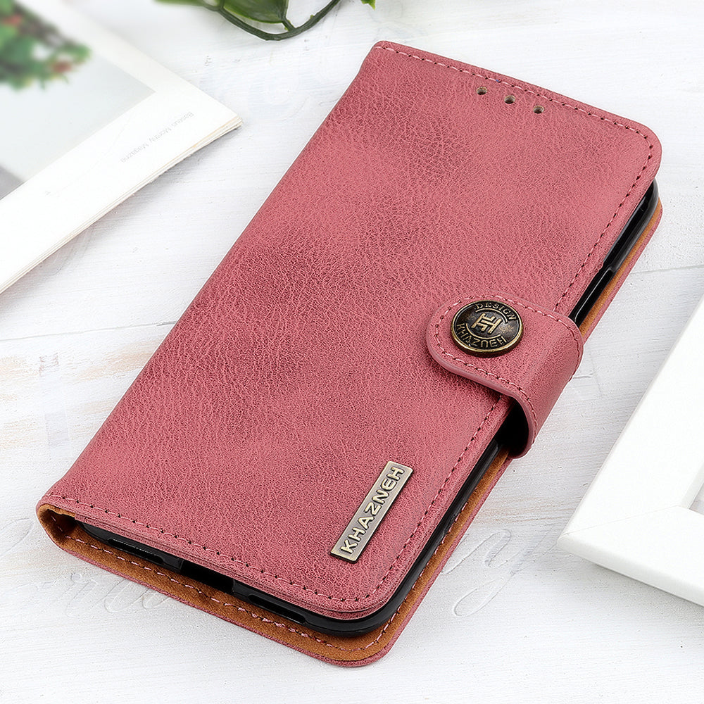 KHAZNEH Wallet Leather Cover for Samsung Galaxy S20 FE 4G/5G/S20 Lite/S20 FE 2022 - Pink