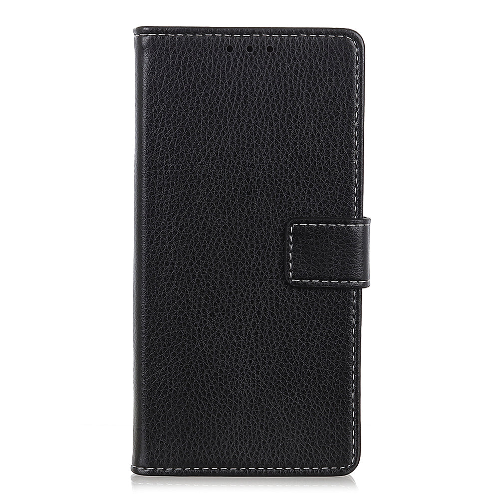 Litchi Surface PU Leather with Wallet Cover for Samsung Galaxy S20 FE/S20 Fan Edition/S20 FE 5G/S20 Fan Edition 5G/S20 Lite/S20 Lite - Black