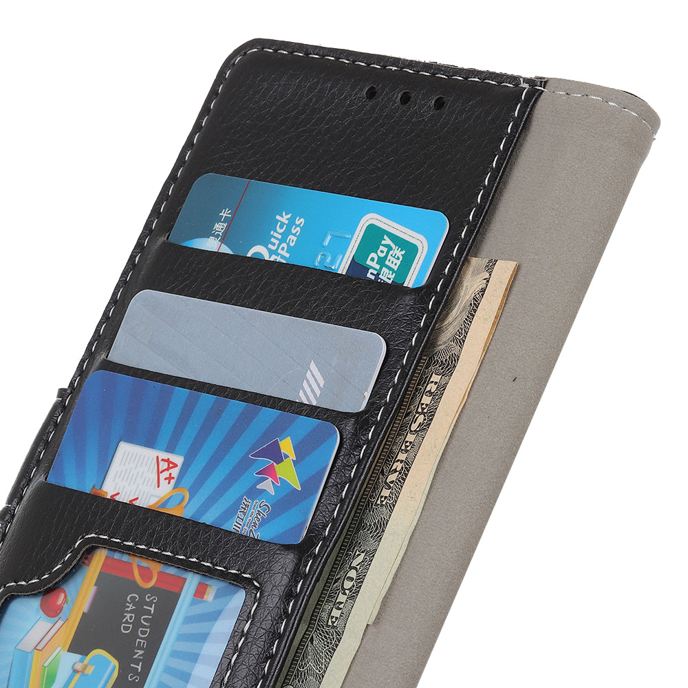 Litchi Surface PU Leather with Wallet Cover for Samsung Galaxy S20 FE/S20 Fan Edition/S20 FE 5G/S20 Fan Edition 5G/S20 Lite/S20 Lite - Black