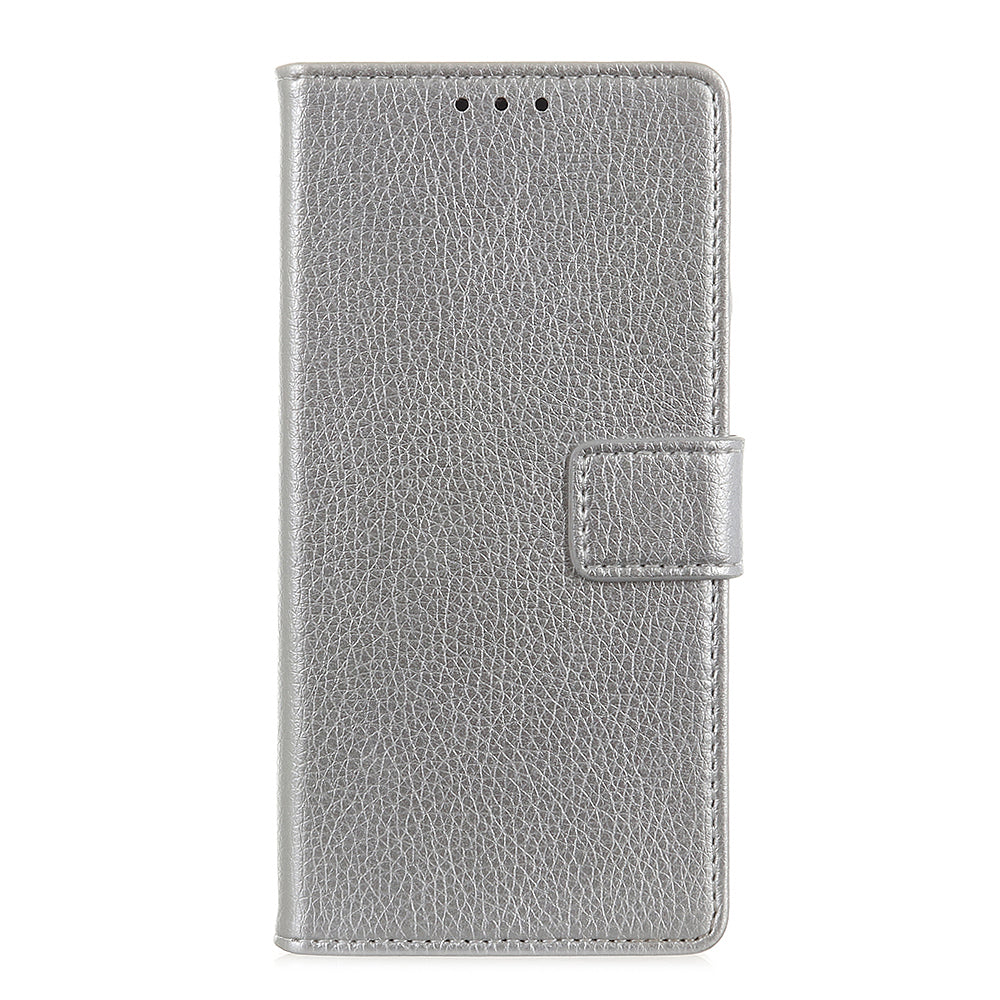 Litchi Surface PU Leather with Wallet Cover for Samsung Galaxy S20 FE/S20 Fan Edition/S20 FE 5G/S20 Fan Edition 5G/S20 Lite/S20 Lite - Silver