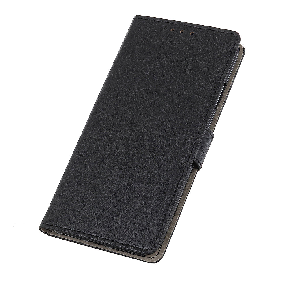 PU Leather Wallet Stand Cell Phone Shell for Samsung Galaxy S20 FE/S20 Fan Edition/S20 FE 5G/S20 Fan Edition 5G/S20 Lite/S20 Lite - Black