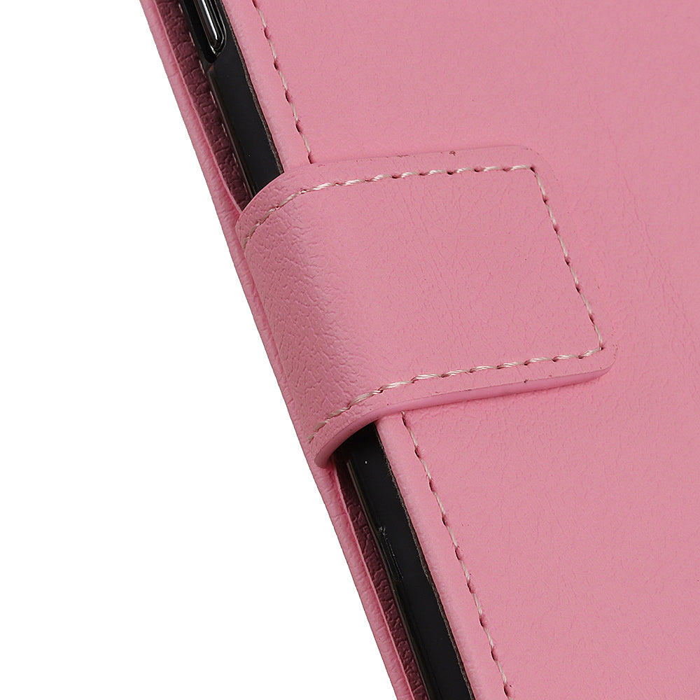 PU Leather Wallet Stand Cell Phone Shell for Samsung Galaxy S20 FE/S20 Fan Edition/S20 FE 5G/S20 Fan Edition 5G/S20 Lite/S20 Lite - Pink