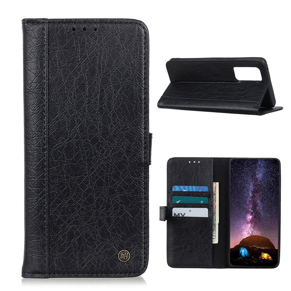 Rhino Skin with Wallet Stand PU Leather Shell for Samsung Galaxy S20 FE/S20 Fan Edition/S20 FE 5G/S20 Fan Edition 5G/S20 Lite/S20 Lite - Black