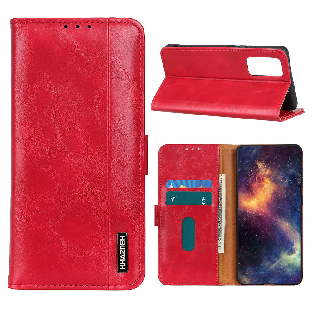 PU Leather with Wallet Cell Phone Case for Samsung Galaxy S20 FE/S20 Fan Edition/S20 FE 5G/S20 Fan Edition 5G/S20 Lite/S20 Lite - Red