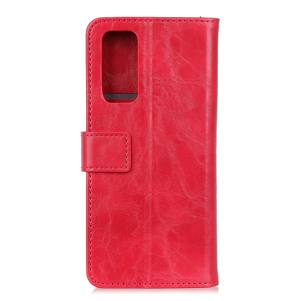 PU Leather with Wallet Cell Phone Case for Samsung Galaxy S20 FE/S20 Fan Edition/S20 FE 5G/S20 Fan Edition 5G/S20 Lite/S20 Lite - Red