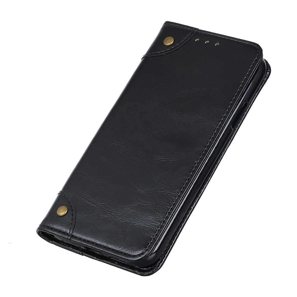 Auto-absorbed Leather Mobile Phone Cover for Samsung Galaxy S20 FE/S20 Fan Edition/S20 FE 5G/S20 Fan Edition 5G/S20 Lite/S20 Lite - Black