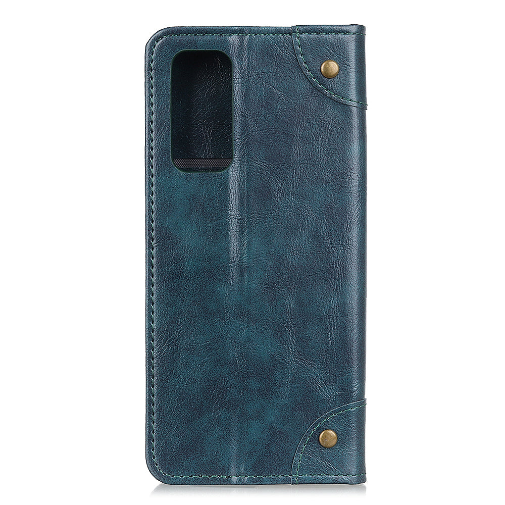 Auto-absorbed Leather Mobile Phone Cover for Samsung Galaxy S20 FE/S20 Fan Edition/S20 FE 5G/S20 Fan Edition 5G/S20 Lite/S20 Lite - Blue