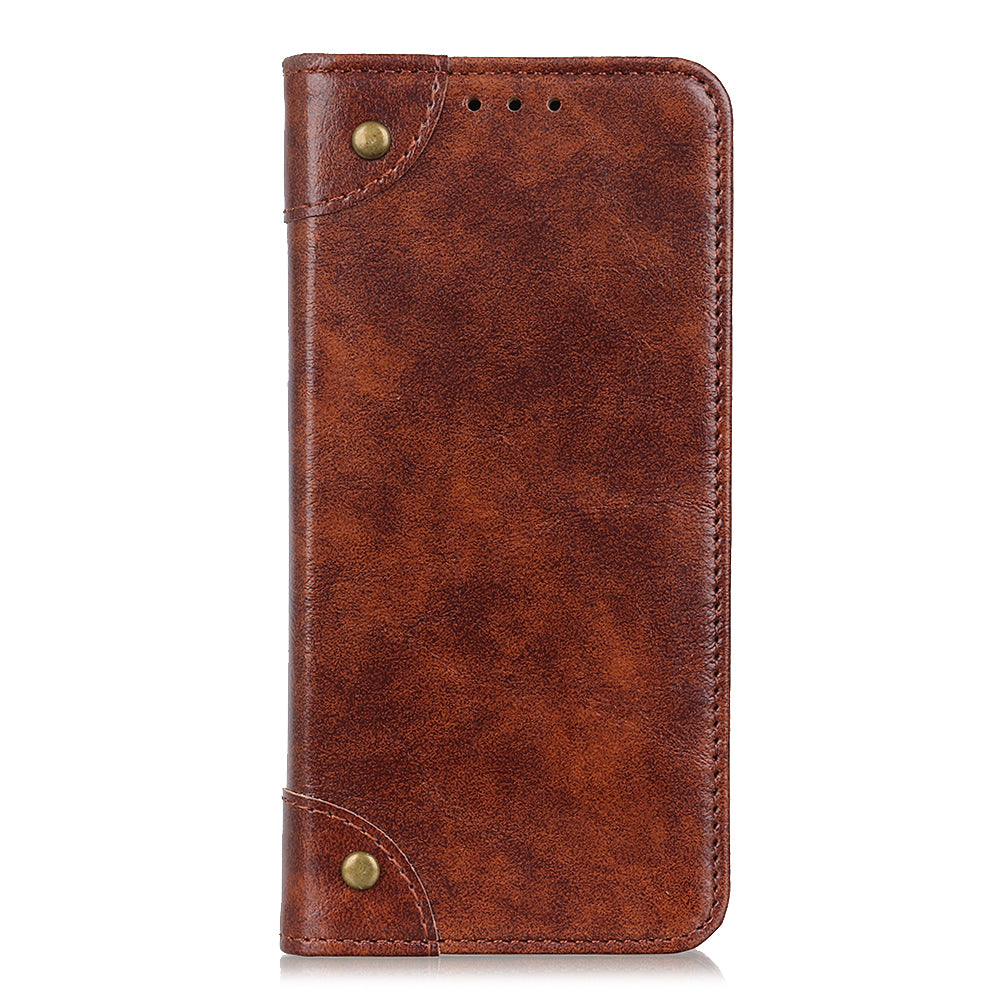 Auto-absorbed Leather Mobile Phone Cover for Samsung Galaxy S20 FE/S20 Fan Edition/S20 FE 5G/S20 Fan Edition 5G/S20 Lite/S20 Lite - Brown