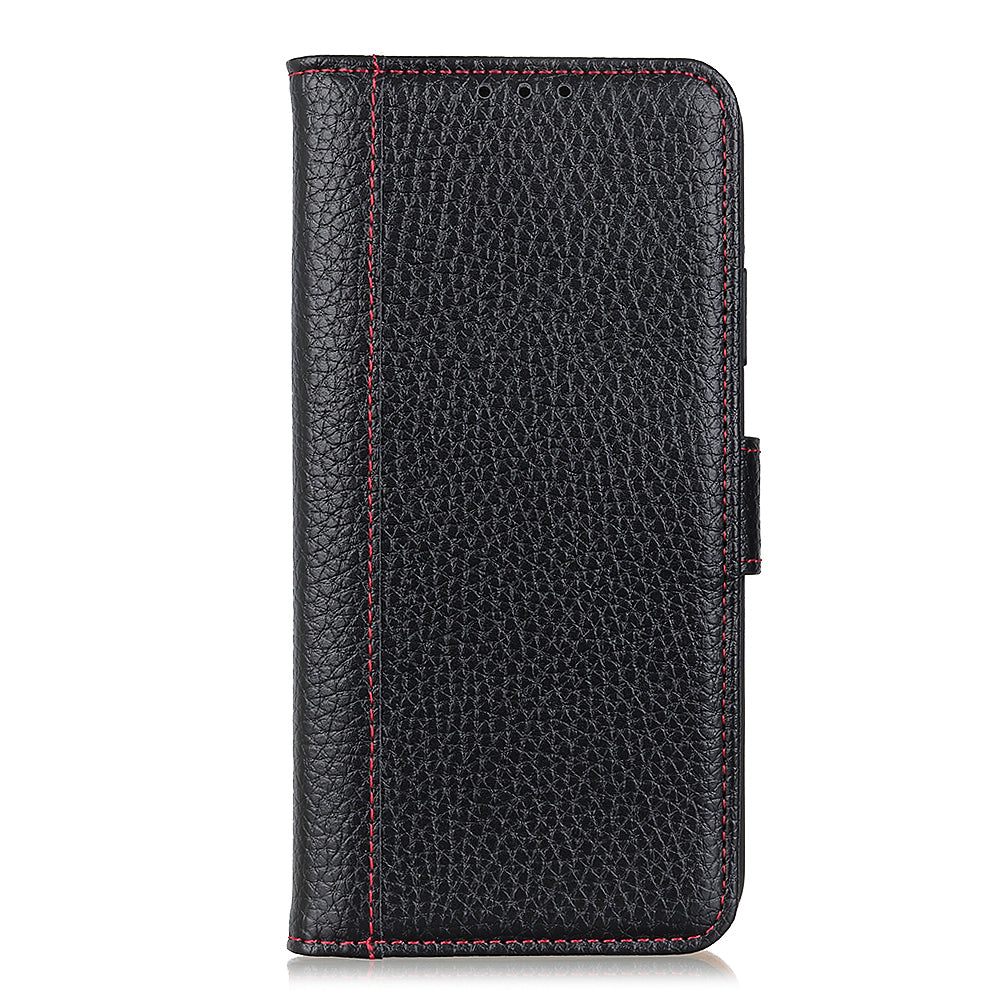 Litchi Texture Leather Wallet Case for Samsung Galaxy S20 FE/S20 Fan Edition/S20 FE 5G/S20 Fan Edition 5G/S20 Lite - Black