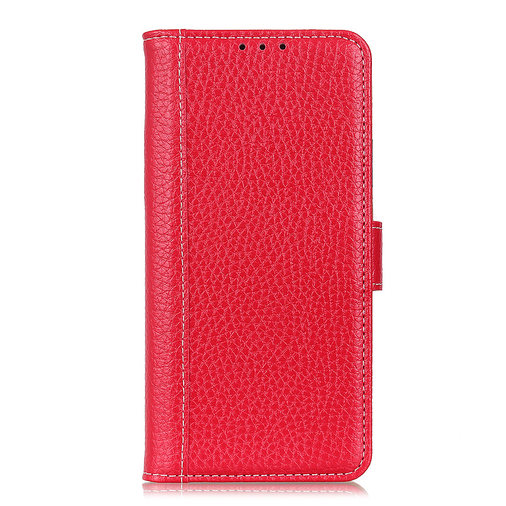 Litchi Texture Leather Wallet Stand Case for Samsung Galaxy S20 FE/S20 Fan Edition/S20 FE 5G/S20 Fan Edition 5G/S20 Lite - Red