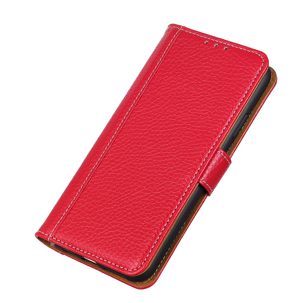 Litchi Texture Leather Wallet Stand Case for Samsung Galaxy S20 FE/S20 Fan Edition/S20 FE 5G/S20 Fan Edition 5G/S20 Lite - Red