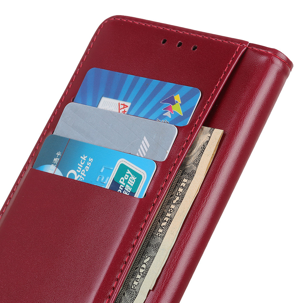 PU Leather Mobile Phone Case for Samsung Galaxy S20 FE/S20 Fan Edition/S20 FE 5G/S20 Fan Edition 5G/S20 Lite - Red