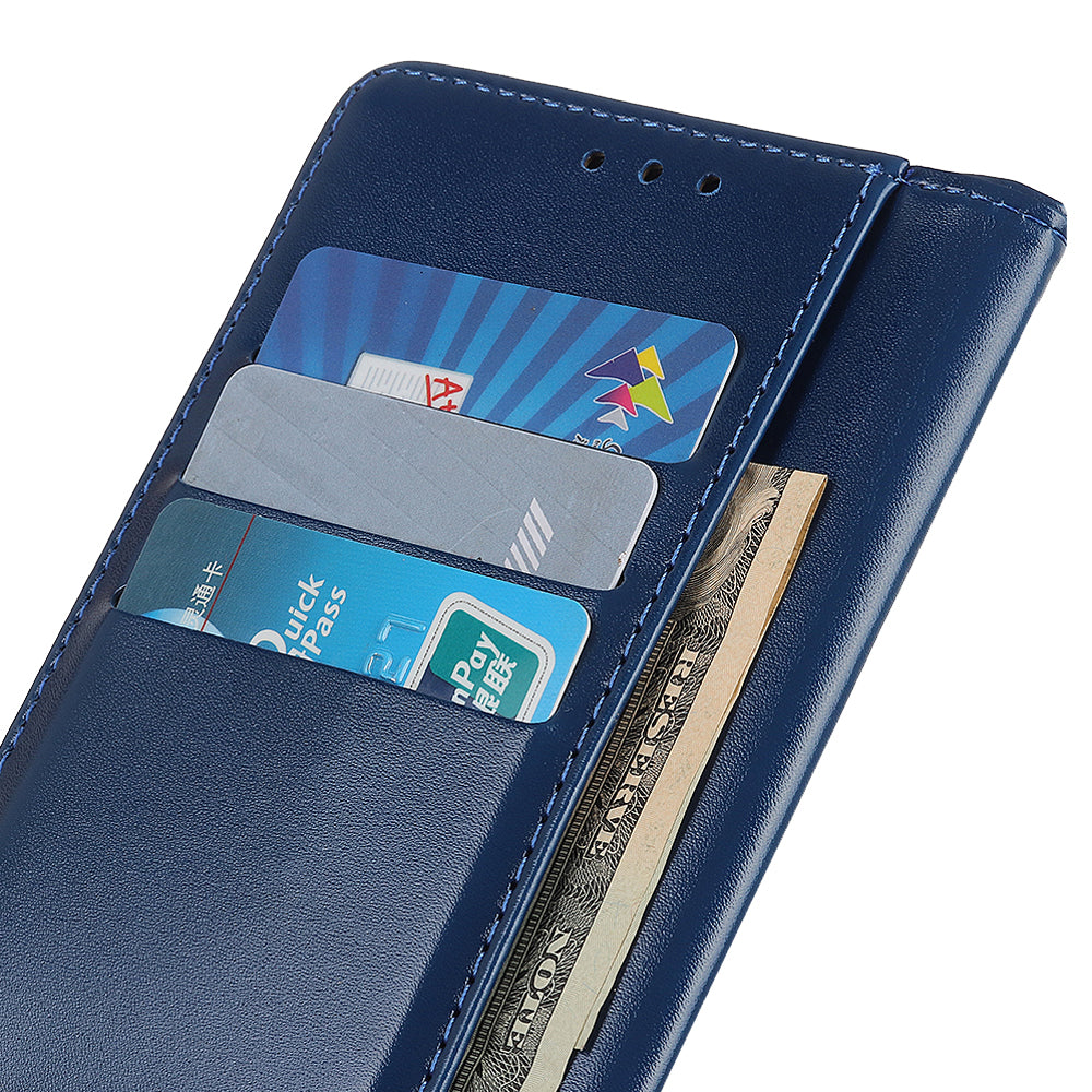 PU Leather Mobile Phone Case for Samsung Galaxy S20 FE/S20 Fan Edition/S20 FE 5G/S20 Fan Edition 5G/S20 Lite - Blue