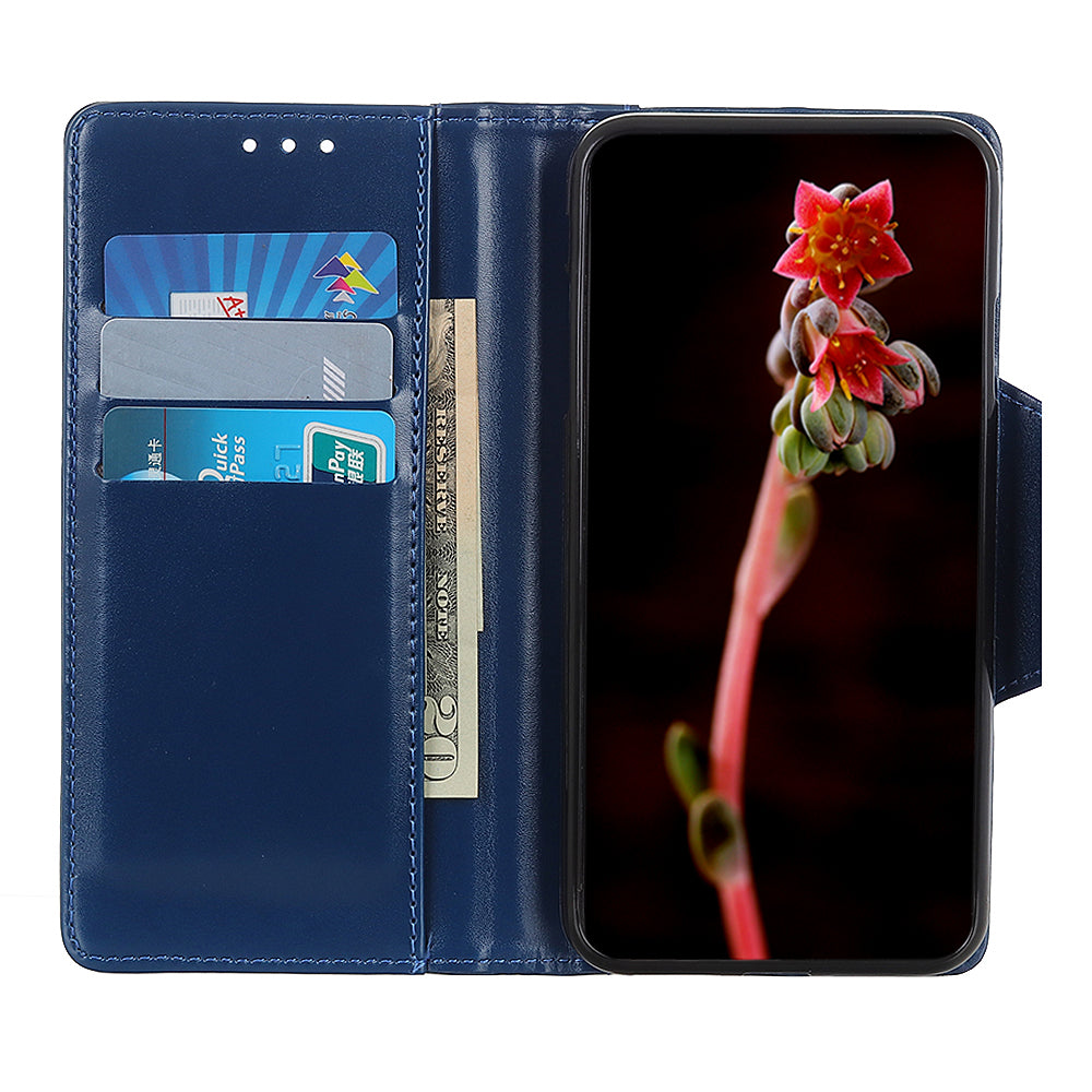 PU Leather Mobile Phone Case for Samsung Galaxy S20 FE/S20 Fan Edition/S20 FE 5G/S20 Fan Edition 5G/S20 Lite - Blue