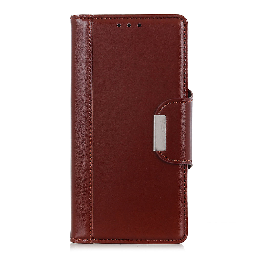 PU Leather Mobile Phone Case for Samsung Galaxy S20 FE/S20 Fan Edition/S20 FE 5G/S20 Fan Edition 5G/S20 Lite - Brown