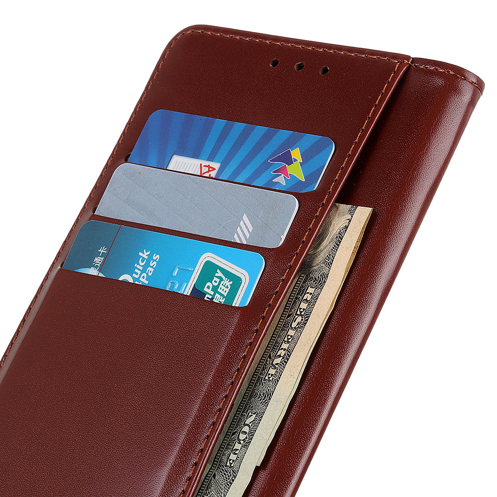 PU Leather Mobile Phone Case for Samsung Galaxy S20 FE/S20 Fan Edition/S20 FE 5G/S20 Fan Edition 5G/S20 Lite - Brown