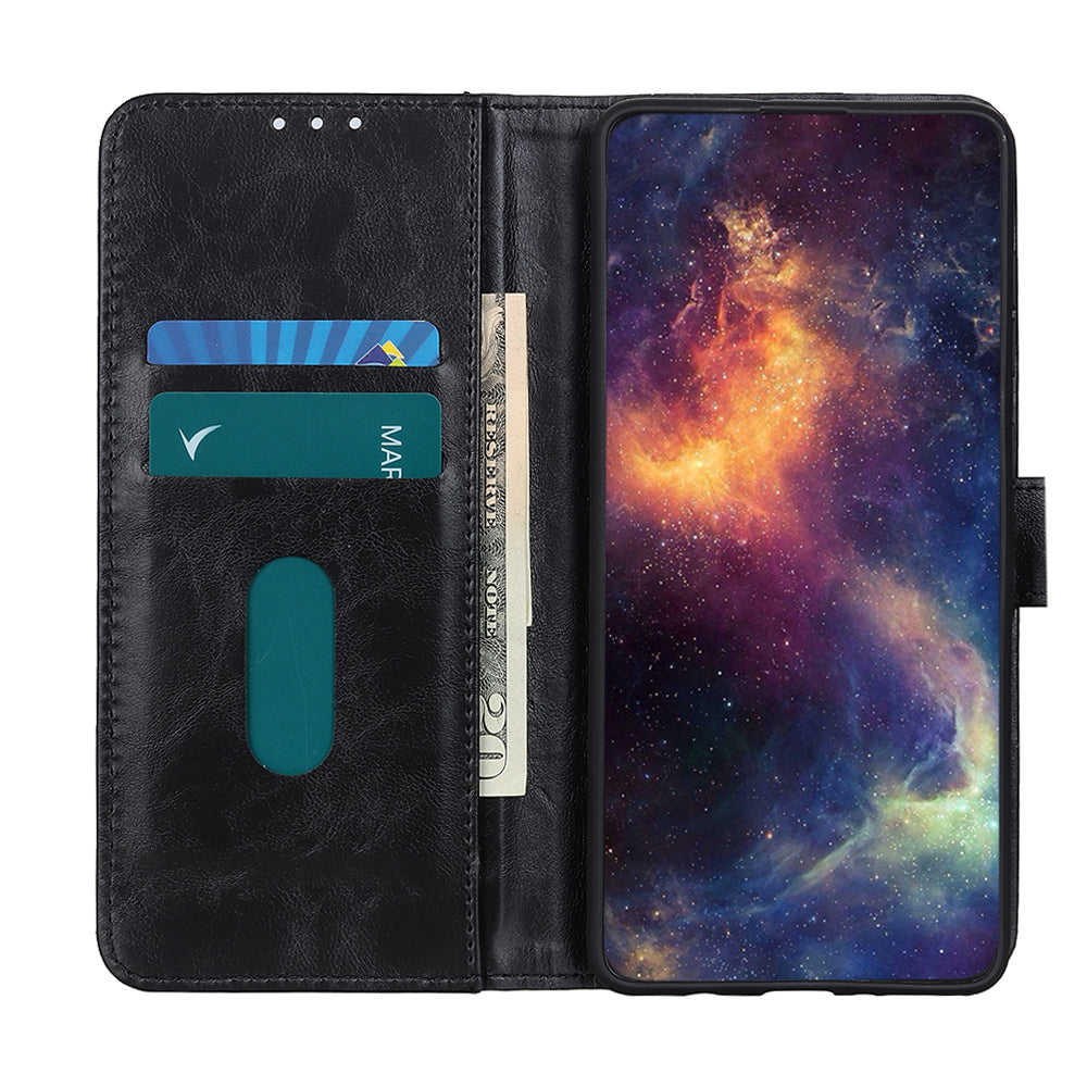 With Wallet Unique Leather Shell for Samsung Galaxy S20 FE/S20 Fan Edition/S20 FE 5G/S20 Fan Edition 5G/S20 Lite/S20 Lite - Black