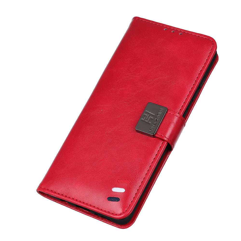 With Wallet Unique Leather Shell for Samsung Galaxy S20 FE/S20 Fan Edition/S20 FE 5G/S20 Fan Edition 5G/S20 Lite/S20 Lite - Red