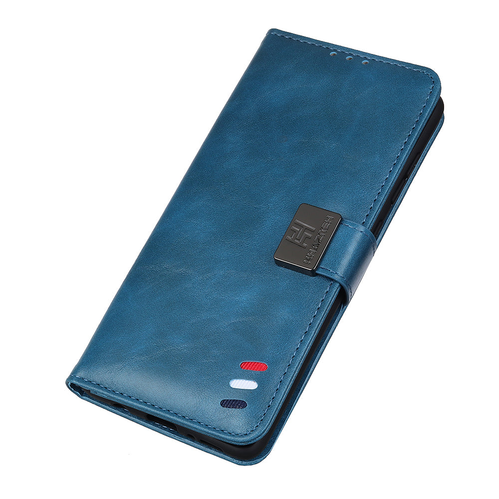 With Wallet Unique Leather Shell for Samsung Galaxy S20 FE/S20 Fan Edition/S20 FE 5G/S20 Fan Edition 5G/S20 Lite/S20 Lite - Blue