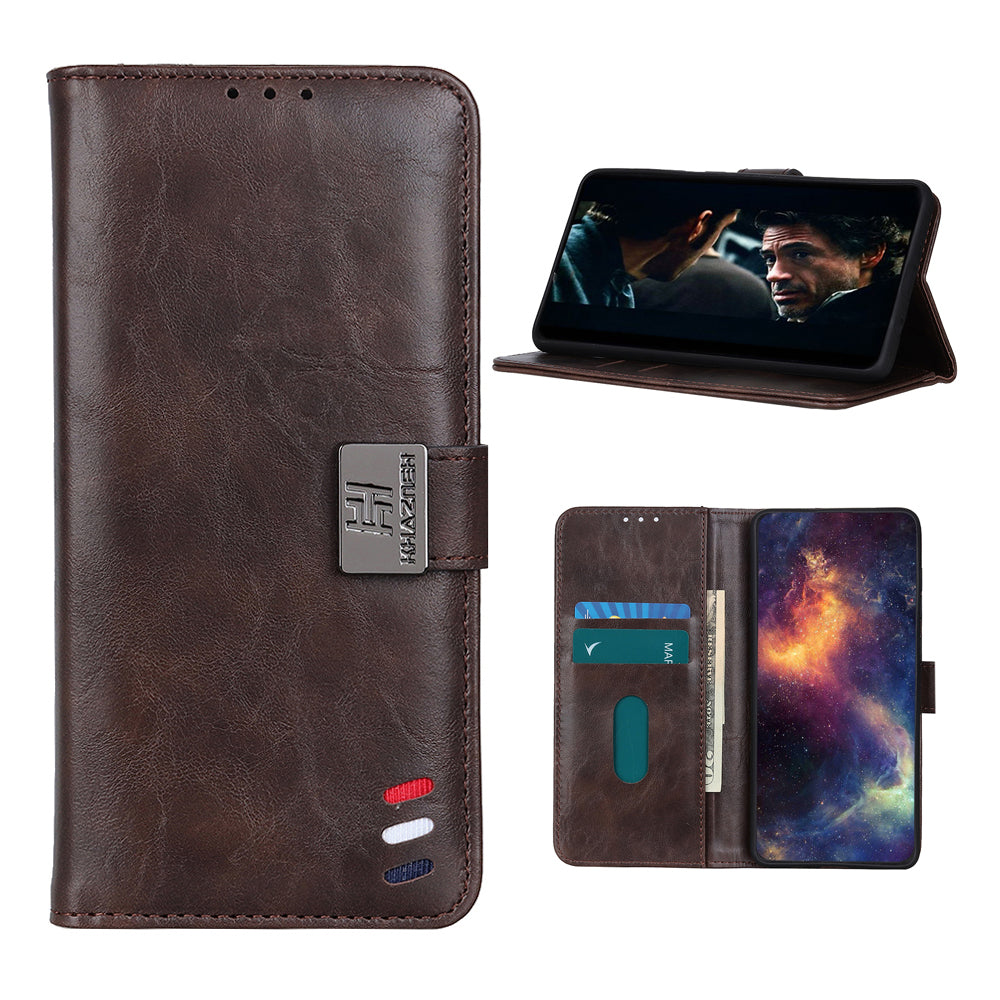 With Wallet Unique Leather Shell for Samsung Galaxy S20 FE/S20 Fan Edition/S20 FE 5G/S20 Fan Edition 5G/S20 Lite/S20 Lite - Coffee