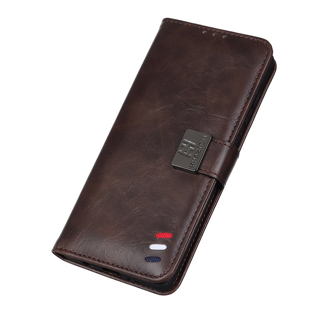 With Wallet Unique Leather Shell for Samsung Galaxy S20 FE/S20 Fan Edition/S20 FE 5G/S20 Fan Edition 5G/S20 Lite/S20 Lite - Coffee