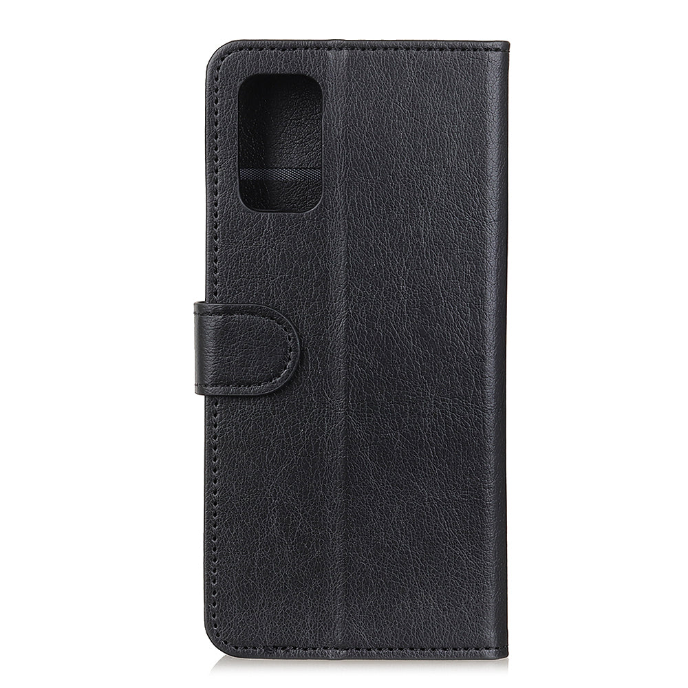 Litchi Skin Leather Case for Samsung Galaxy S20 FE/S20 Fan Edition/S20 FE 5G/S20 Fan Edition 5G/S20 Lite - Black