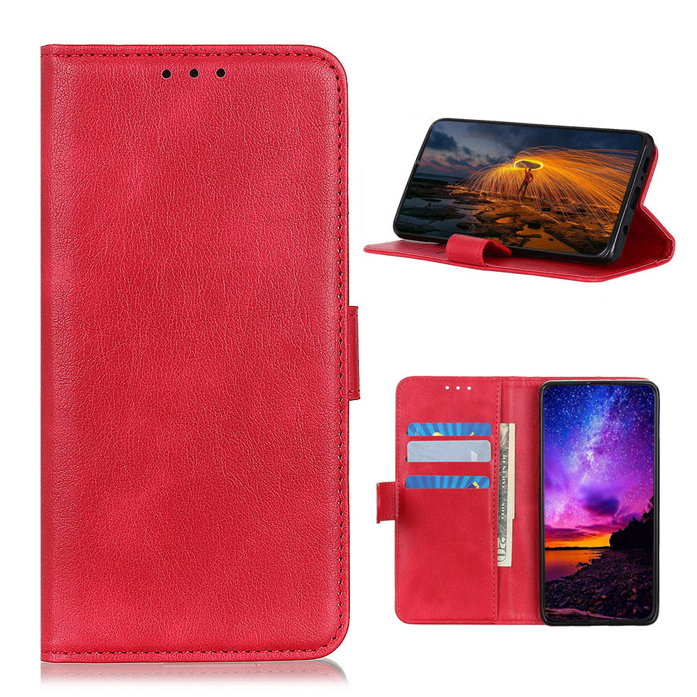 Litchi Skin Leather Case for Samsung Galaxy S20 FE/S20 Fan Edition/S20 FE 5G/S20 Fan Edition 5G/S20 Lite - Red