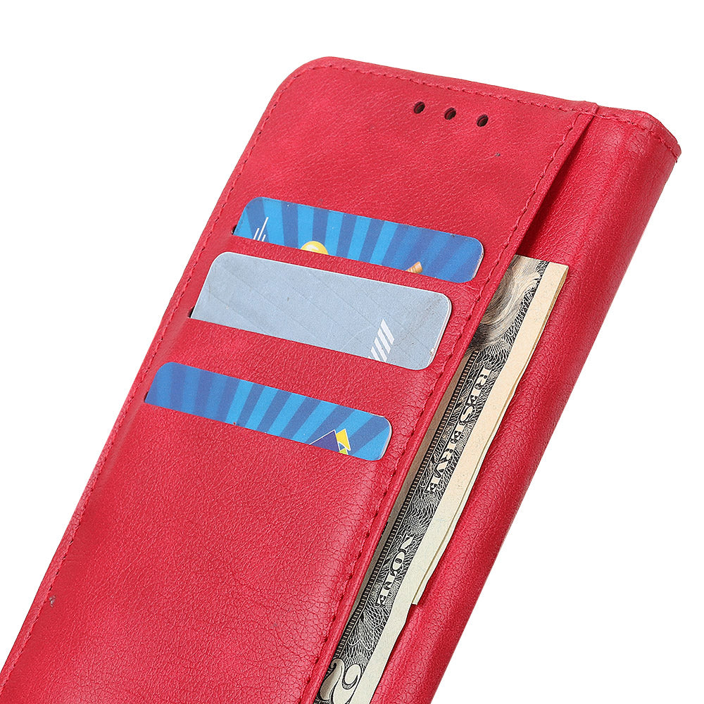 Litchi Skin Leather Case for Samsung Galaxy S20 FE/S20 Fan Edition/S20 FE 5G/S20 Fan Edition 5G/S20 Lite - Red