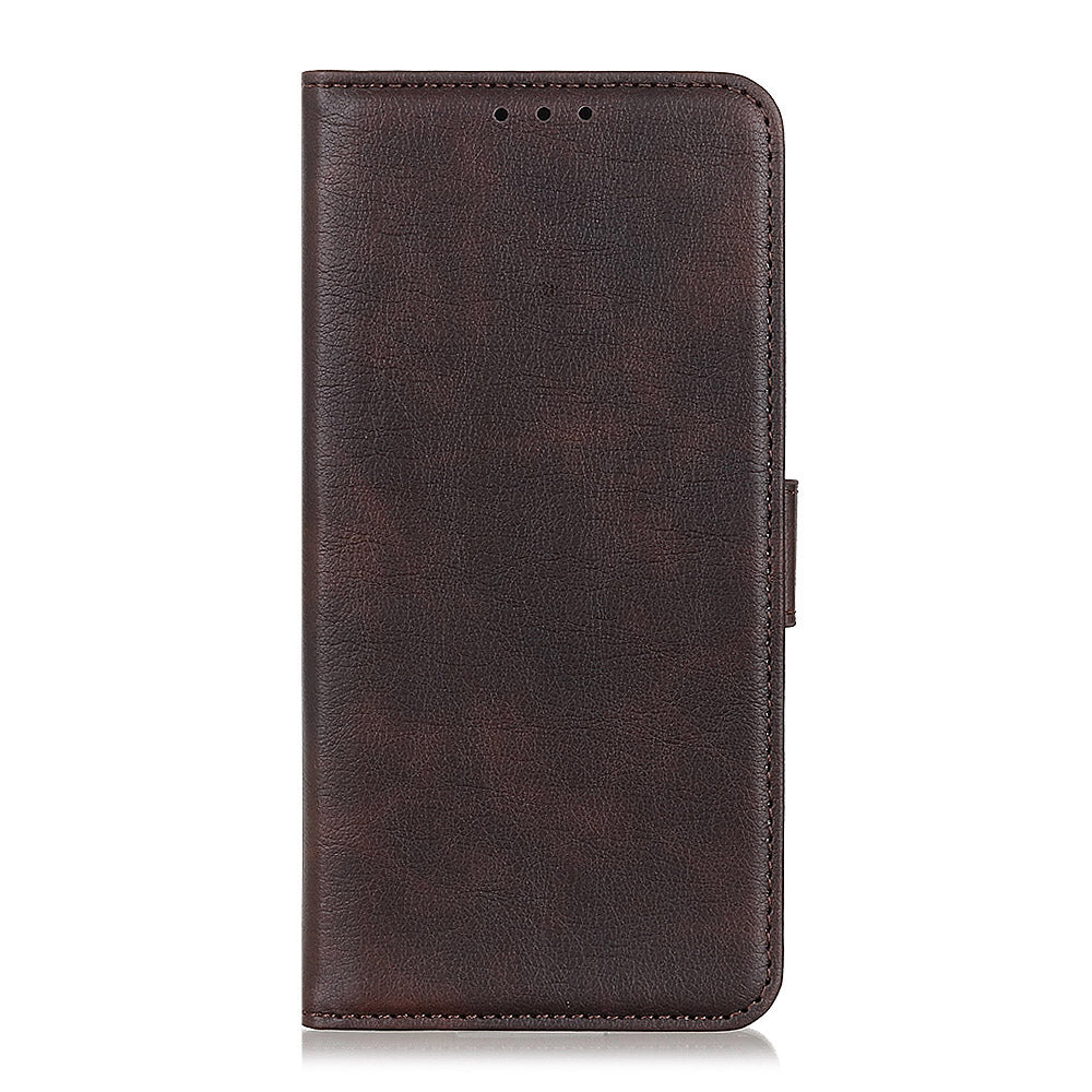 Litchi Skin Leather Case for Samsung Galaxy S20 FE/S20 Fan Edition/S20 FE 5G/S20 Fan Edition 5G/S20 Lite - Coffee