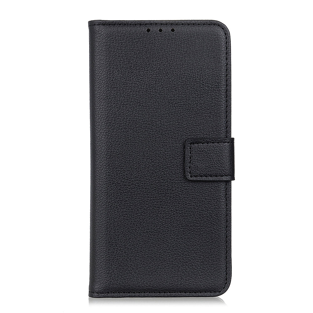 Litchi Texture Stylish Leather Phone Case for Samsung Galaxy S20 FE/S20 Fan Edition/S20 FE 5G/S20 Fan Edition 5G/S20 Lite - Black