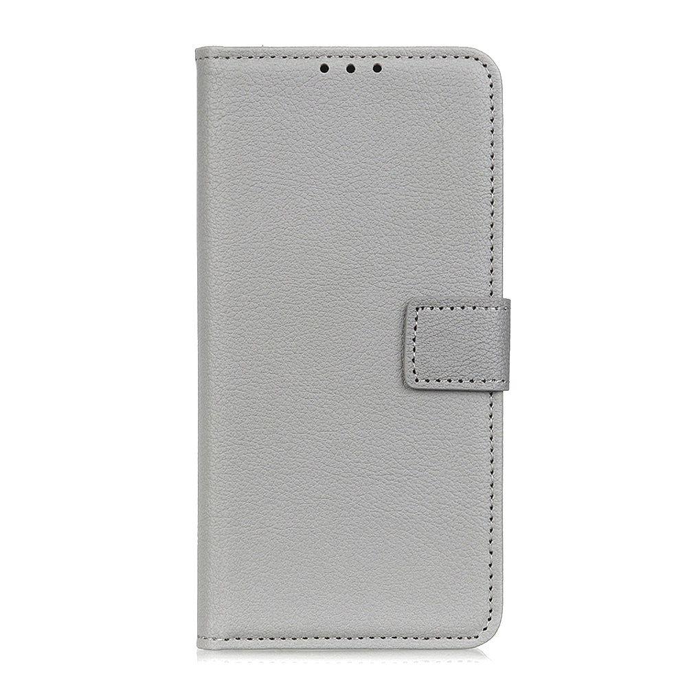 Litchi Texture Stylish Leather Phone Case for Samsung Galaxy S20 FE/S20 Fan Edition/S20 FE 5G/S20 Fan Edition 5G/S20 Lite - Grey