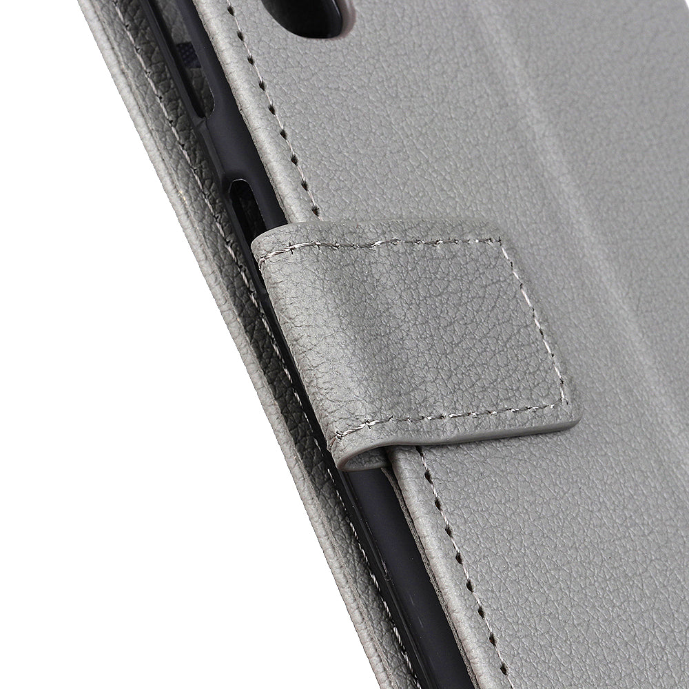 Litchi Texture Stylish Leather Phone Case for Samsung Galaxy S20 FE/S20 Fan Edition/S20 FE 5G/S20 Fan Edition 5G/S20 Lite - Grey