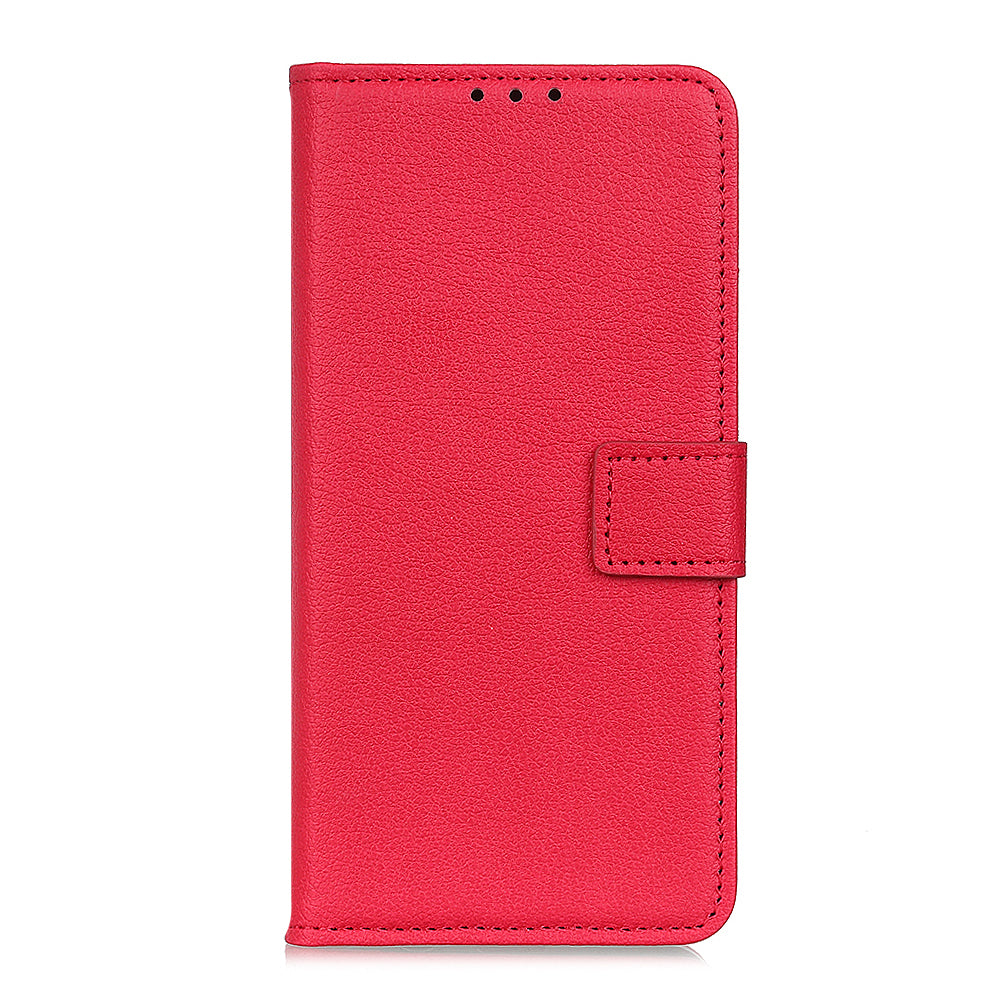 Litchi Texture Stylish Leather Phone Case for Samsung Galaxy S20 FE/S20 Fan Edition/S20 FE 5G/S20 Fan Edition 5G/S20 Lite - Red