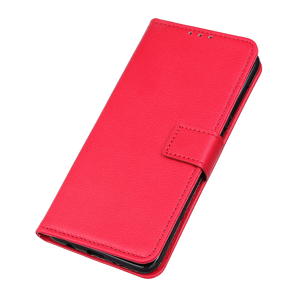 Litchi Texture Stylish Leather Phone Case for Samsung Galaxy S20 FE/S20 Fan Edition/S20 FE 5G/S20 Fan Edition 5G/S20 Lite - Red