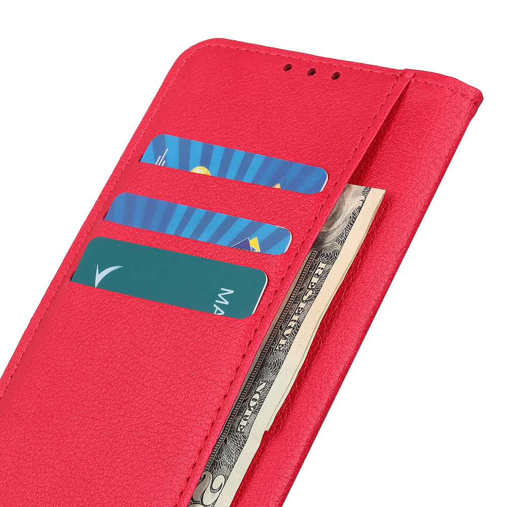 Litchi Texture Stylish Leather Phone Case for Samsung Galaxy S20 FE/S20 Fan Edition/S20 FE 5G/S20 Fan Edition 5G/S20 Lite - Red