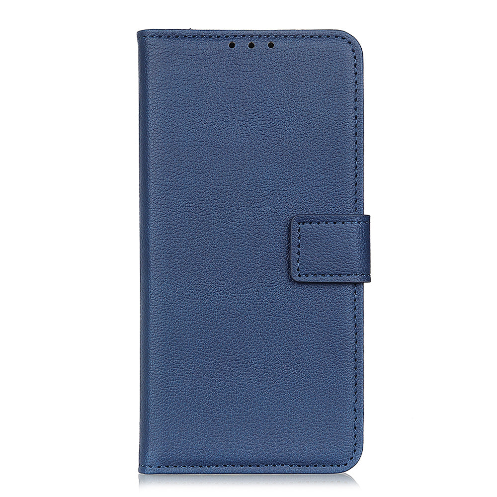 Litchi Texture Stylish Leather Phone Case for Samsung Galaxy S20 FE/S20 Fan Edition/S20 FE 5G/S20 Fan Edition 5G/S20 Lite - Blue