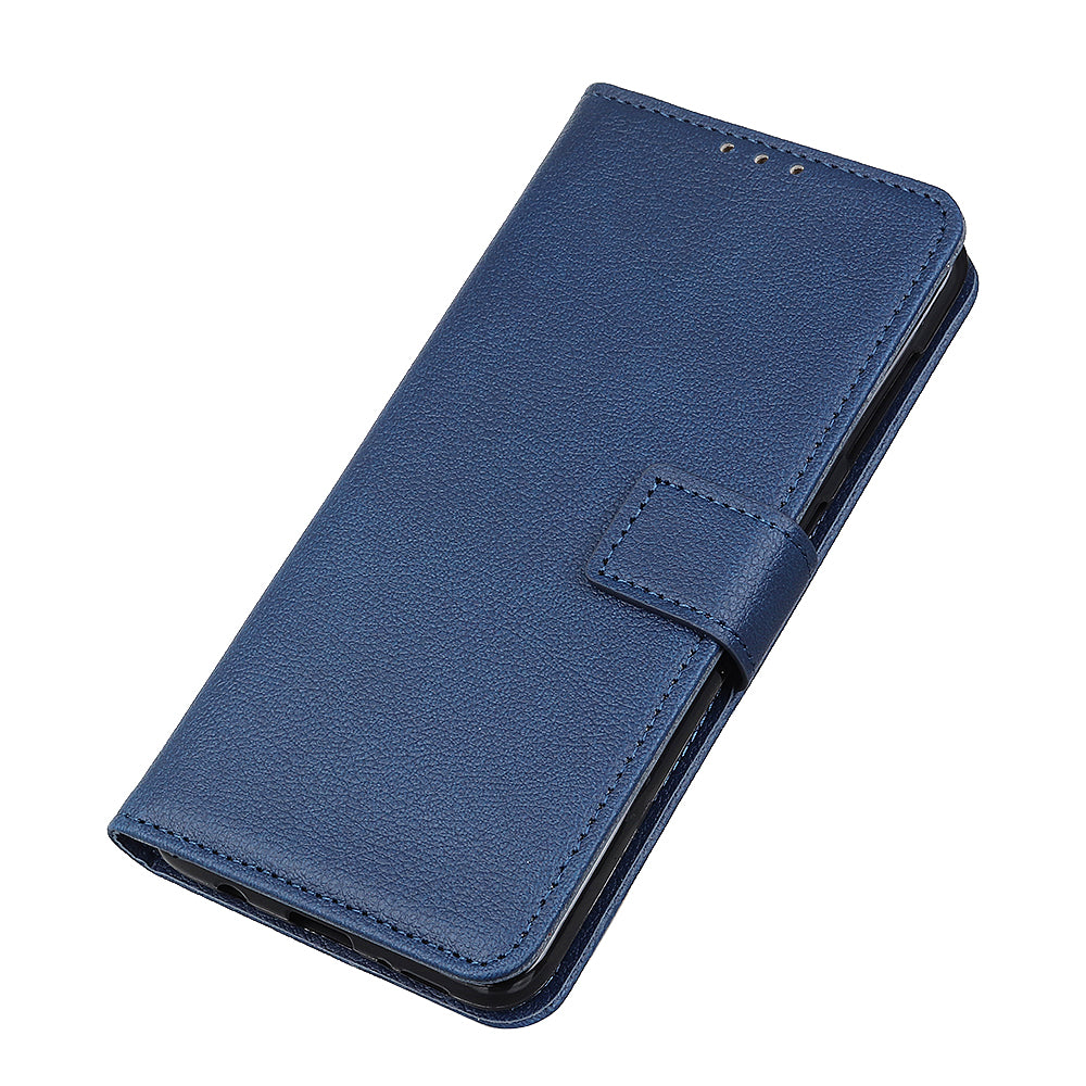 Litchi Texture Stylish Leather Phone Case for Samsung Galaxy S20 FE/S20 Fan Edition/S20 FE 5G/S20 Fan Edition 5G/S20 Lite - Blue