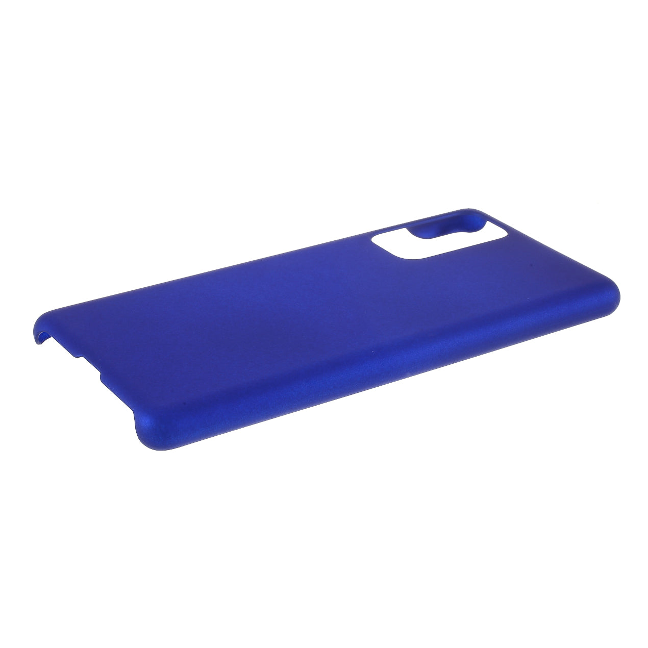 Rubberized Hard Shell PC Case for Samsung Galaxy S20 FE 4G/5G/S20 Lite/S20 FE 2022 - Blue