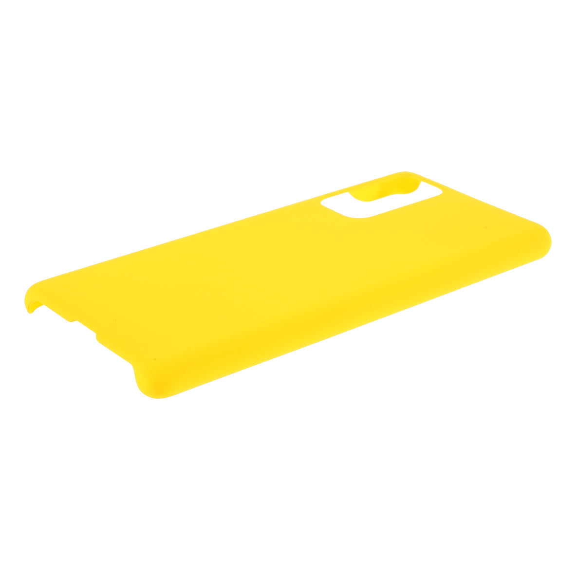 Rubberized Hard Shell PC Case for Samsung Galaxy S20 FE 4G/5G/S20 Lite/S20 FE 2022 - Yellow