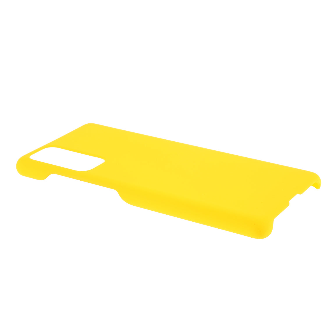 Rubberized Hard Shell PC Case for Samsung Galaxy S20 FE 4G/5G/S20 Lite/S20 FE 2022 - Yellow