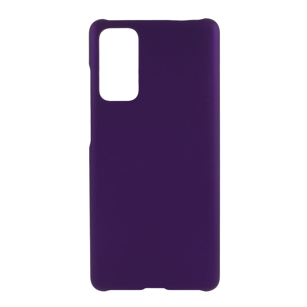 Rubberized Hard Shell PC Case for Samsung Galaxy S20 FE 4G/5G/S20 Lite/S20 FE 2022 - Purple