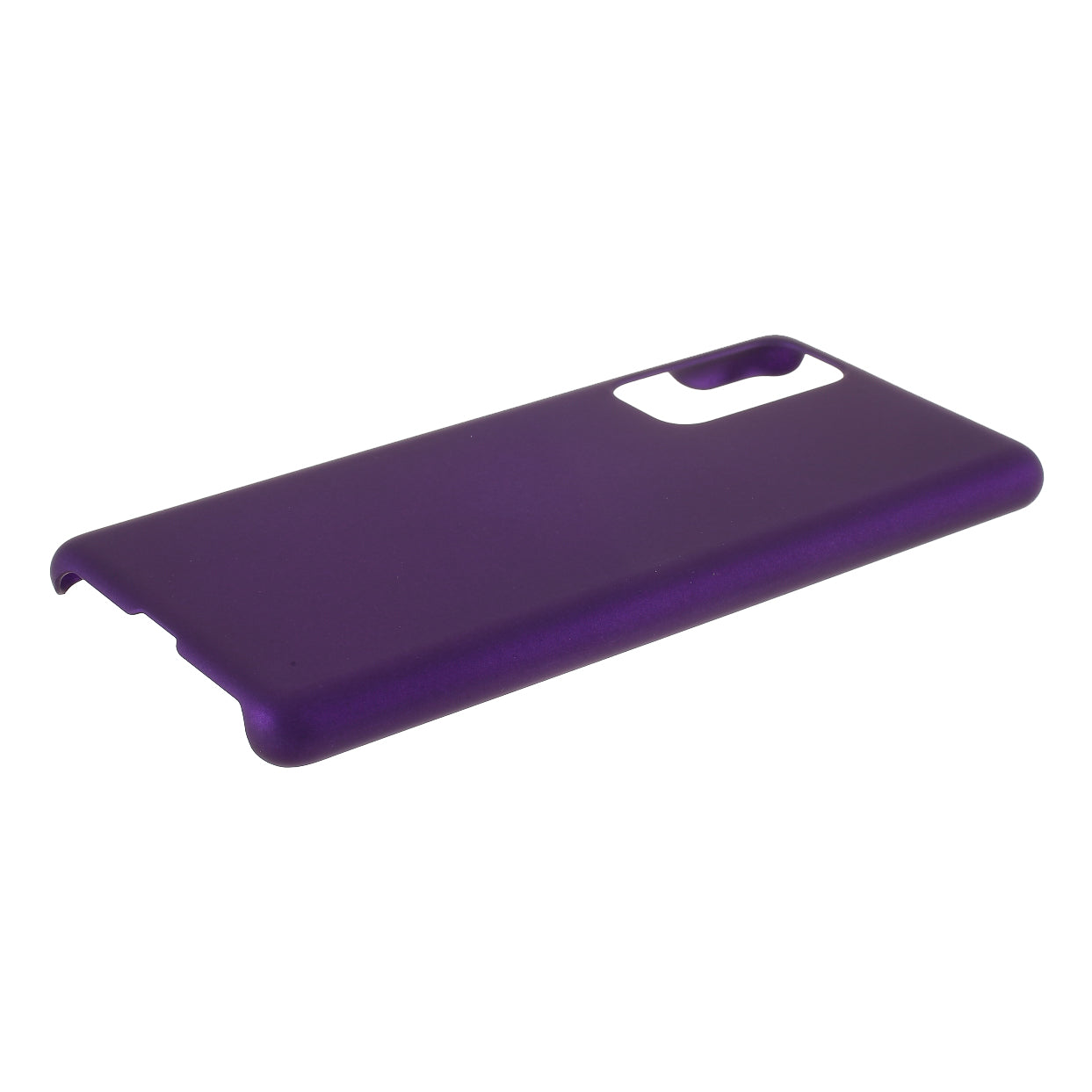 Rubberized Hard Shell PC Case for Samsung Galaxy S20 FE 4G/5G/S20 Lite/S20 FE 2022 - Purple